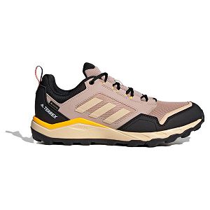 Beige Men's Adidas Terrex Tracerocker 2 Goretex Trail Running Shoes | 3098426-NI