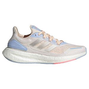 Beige Women's Adidas Pureboost 22 H.Rdy Running Shoes | 1247569-SJ