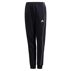Black Kids' Adidas Core 18 Long Pants | 6385071-RN