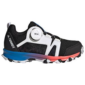 Black Kids' Adidas Terrex Agravic Boa Trail Running Shoes | 8345062-SG