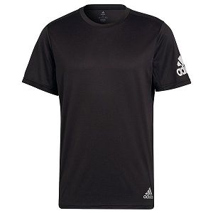 Black Men's Adidas IT Short Sleeve T Shirts | 6035491-GN