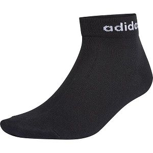 Black Men's Adidas NC Ankle 3 Pairs Socks | 2015736-NI