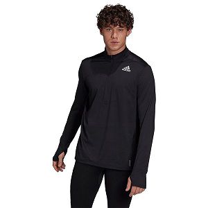 Black Men's Adidas OTR Victory Long Sleeve T Shirts | 0478395-RU