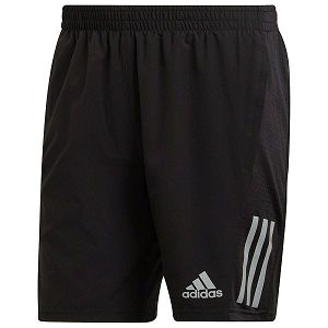 Black Men's Adidas OWN The Run 5´´ Shorts Pants | 3897540-LA