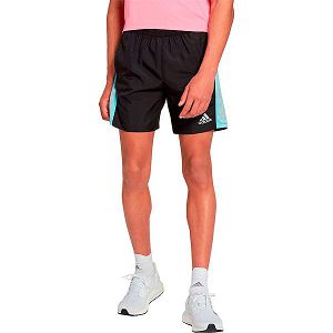 Black Men's Adidas OWN The Run 7´´ Shorts Pants | 2640897-BA