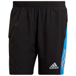 Black Men's Adidas Own The Run 9´´ Shorts Pants | 1520689-BW