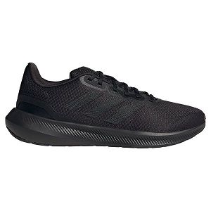 Black Men's Adidas Runfalcon 3.0 Wide Running Shoes | 0328759-KY