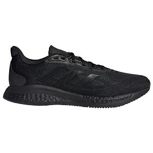 Black Men's Adidas Supernova + Running Shoes | 6891537-VY