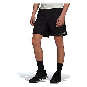 Black Men's Adidas Terrex Primeblue Trail 5´´ Short Pants | 0819765-PW