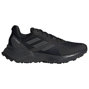 Black Men's Adidas Terrex Soulstride Trail Running Shoes | 1457032-FE