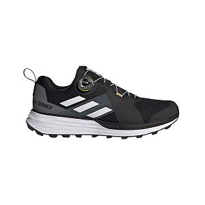 Black Men's Adidas Terrex Two BOA Trail Running Shoes | 8097126-VA