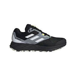 Black Men's Adidas Terrex Two Flow Trail Running Shoes | 2461387-JD