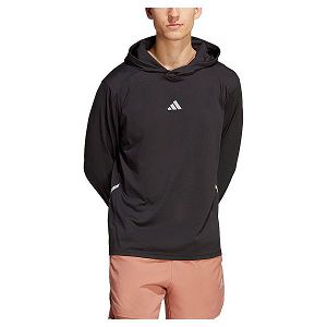 Black Men's Adidas X-City Sweatshirts | 8405237-AP