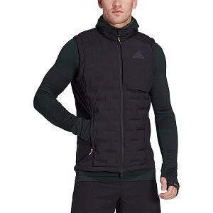 Black Men's Adidas X-City Vest | 9743152-LT