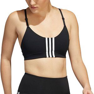 Black Women's Adidas Aero Impact Sports Bra | 5842671-AP