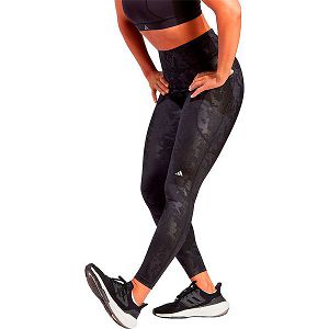 Black Women's Adidas Dailyrun Camo Leggings | 2089576-IE