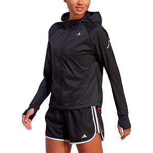 Black Women's Adidas Fast Jackets | 7549283-LM