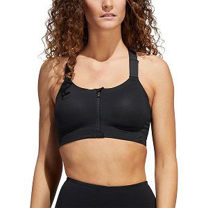 Black Women's Adidas HS Sports Bra | 5963041-MD