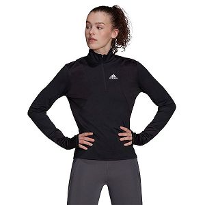 Black Women's Adidas OTR Long Sleeve T Shirts | 1368925-OP