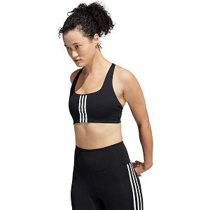 Black Women's Adidas Pwi MS Sports Bra | 1497253-WY