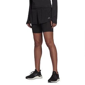 Black Women's Adidas RI 3B 2 In 1 Shorts Pants | 5104679-PI