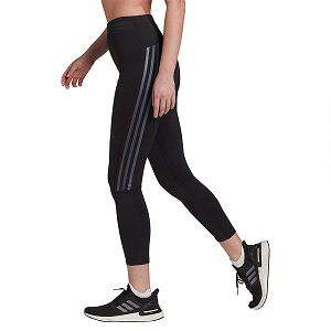 Black Women's Adidas RI 3 Stripes Leggings | 1958234-IO