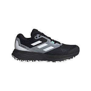 Black Women's Adidas Terrex Two Flow Trail Running Shoes | 1386279-DC