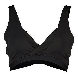 Black Women's Adidas Yoga Ess Sports Bra | 0726541-BP