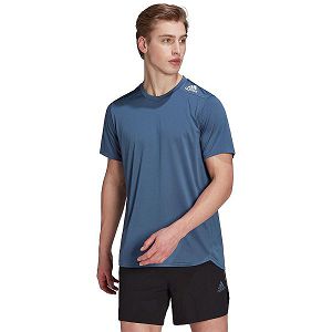 Blue Men's Adidas Designed 4 Short Sleeve T Shirts | 1425867-HB