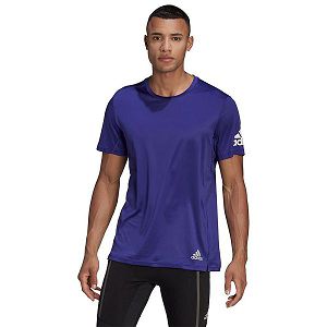 Blue Men's Adidas IT Short Sleeve T Shirts | 4392086-FR