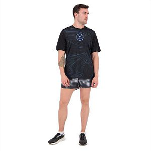 Blue Men's Adidas Run Icons Shorts Pants | 7481903-WX