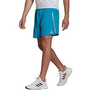 Blue Men's Adidas Saturday 5´´ Shorts Pants | 7941258-RM