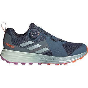 Blue Men's Adidas Terrex Two BOA Trail Running Shoes | 2150643-OS