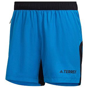 Blue Men's Adidas Trail 5´´ Shorts Pants | 0169543-CF