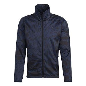 Blue Women's Adidas Fast Aop Jackets | 8176094-IP