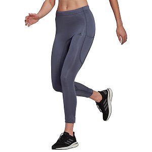 Blue Women's Adidas Fastimp Shine Leggings | 0765182-WS