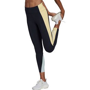 Blue Women's Adidas Own The Run Colorblock 7/8 Leggings | 3587496-EF