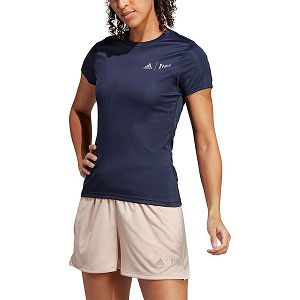 Blue Women's Adidas Prly Lwc Short Sleeve T Shirts | 9584320-MQ