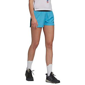 Blue Women's Adidas Trail 3´´ Shorts Pants | 3718945-UR