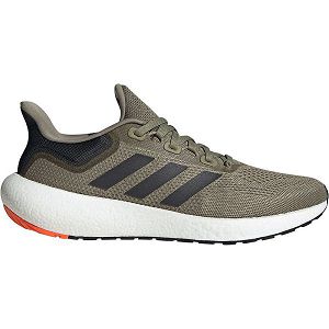 Green Men's Adidas Pureboost Jet Running Shoes | 0265498-NS