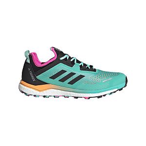 Green Men's Adidas Terrex Agravic Flow Trail Running Shoes | 6287491-JV