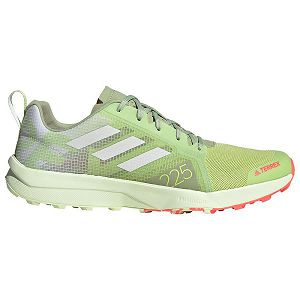 Green Men's Adidas Terrex Speed Flow Trail Running Shoes | 1584306-EP