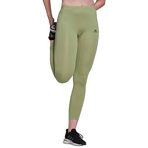 Green Women's Adidas Fastimp 7/8 Leggings | 7821645-JO