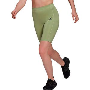 Green Women's Adidas Fastimp Bike Short Leggings | 6387490-FK