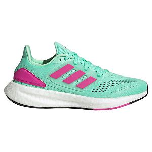 Green Women's Adidas Pureboost 22 Running Shoes | 7039162-VR