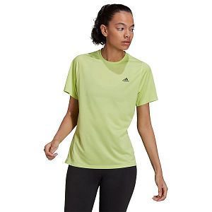 Green Women's Adidas RI 3B Short Sleeve T Shirts | 4109283-KT