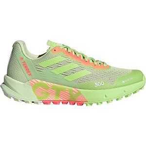 Green Women's Adidas Terrex Agravic Flow 2 Goretex Trail Running Shoes | 0196348-AM