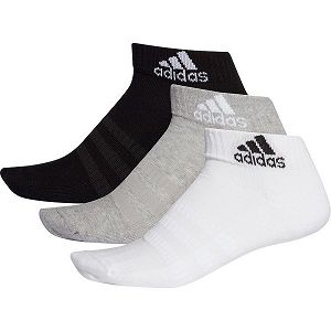 Multicolor Kids' Adidas Cushion Ankle 3 Pairs Socks | 0469857-FW