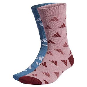 Multicolor Men's Adidas Crew Aop 2 Pairs Socks | 3790584-LK