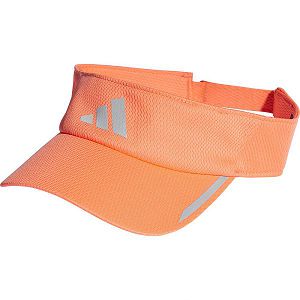 Orange Men's Adidas Run AR Visor Caps | 5914386-DE